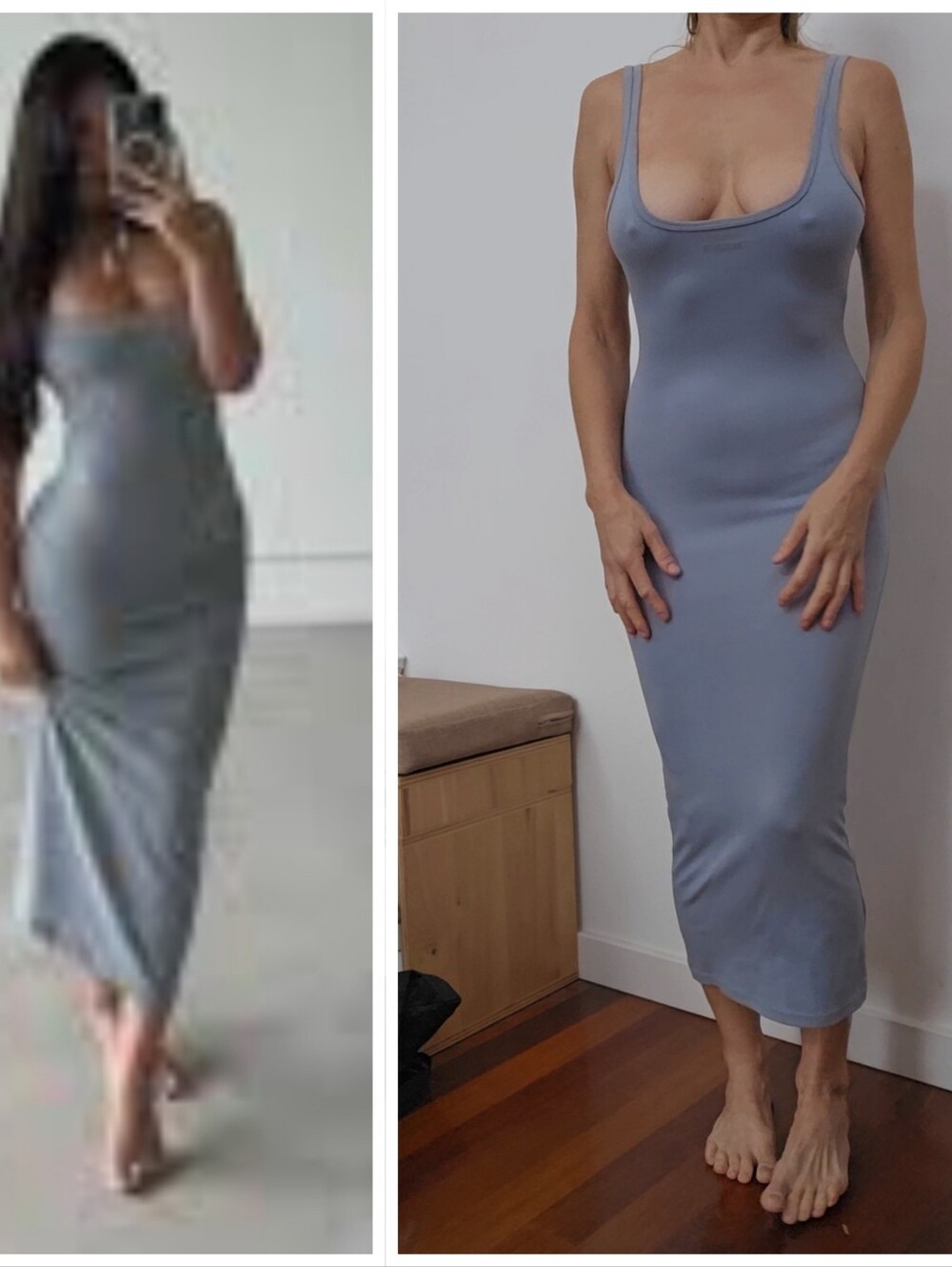 Nwot PRIX workshop Motorcross Slate Gray cotton sexy pencil Dress S